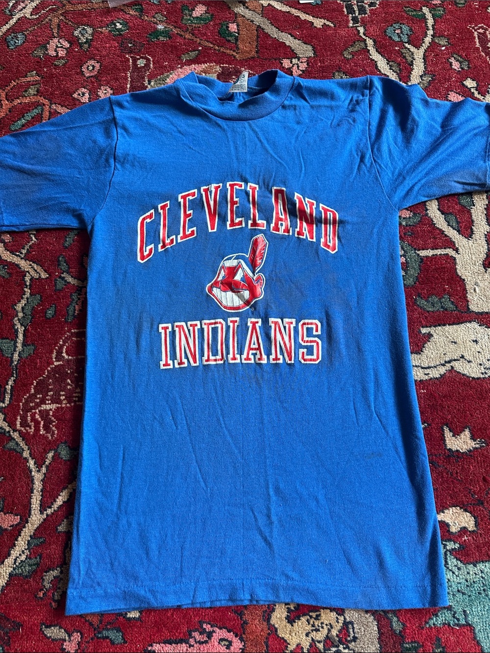 Vintage 70s Cleveland Indians Soft Tee